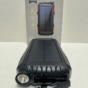 Power Bank Solar and Power Charger 42800 mAH Portable Charger Solar Power Bank